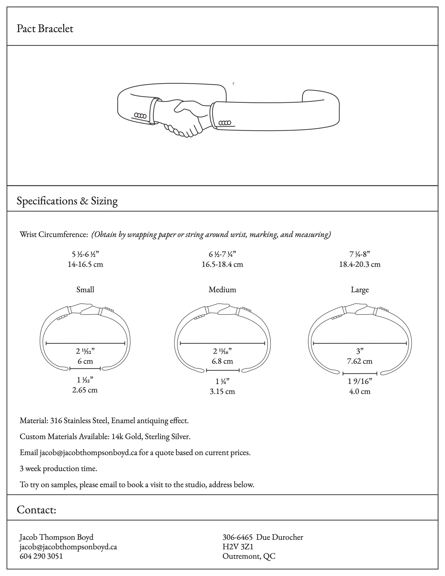 Pact Bracelet